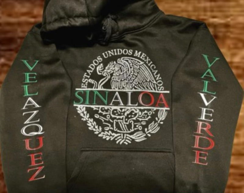 Escudo de Mexico Hoodie Mexican Coat of Arms Hoodie